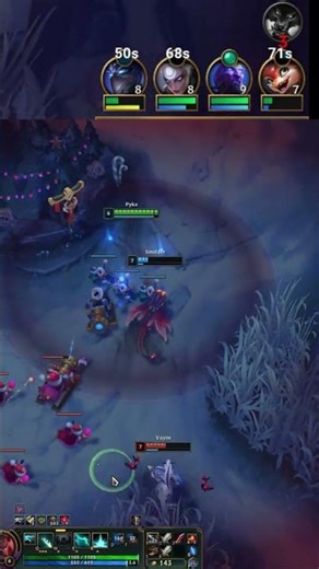 Pyke Jumps In to Save Smolder from Vayne #leagueoflegends