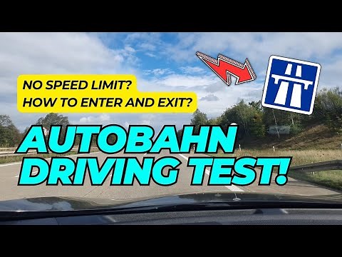 How to Drive on the German Autobahn!