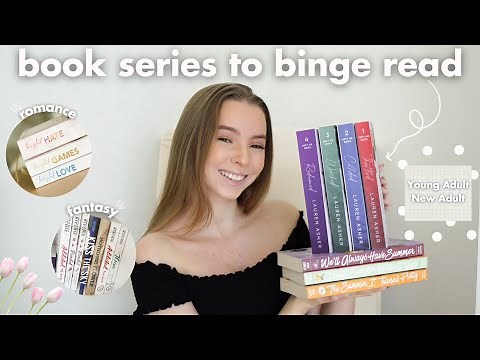 book series that you can binge read ♡ book series recommendations!
