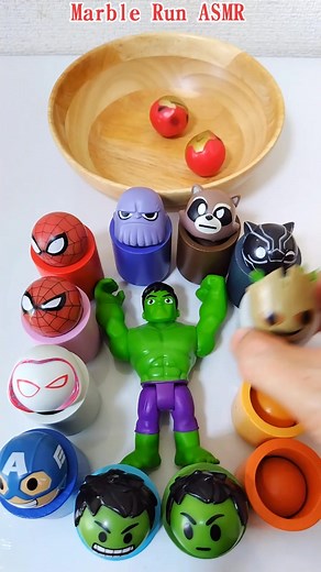 Hulk Avengers satisfying ASMR #fyp #asmr #foryou #viral #fypシ #marvel #avengers