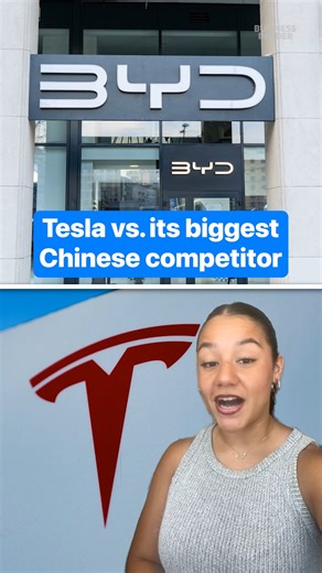 22K views · 30 reactions | These 5 charts show how the two EV makers compare. #tesla #byd #electricvehicle | Business Insider | Facebook
