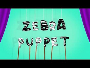 Zebra Puppet Craft | San Diego Zoo Wildlife Explorers