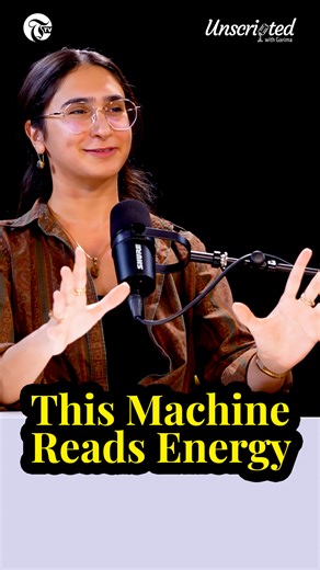 A machine that scans your fingerprints... and reads your energy field? 🤯 On Unscripted with Garima, Sheikha Sakina explains how this new-age tech maps your aura and chakras — not to predict your future, but to show your frequency right now. This isn’t magic. It’s measurable energy. ✨ Watch the full episode — link in bio. [Unscripted With Garima, Sheikha Sakina, Al Sakina, Energy Healing, Chakra Scan, Aura Reading, Metaphysical Science, Reiki Healing, Conscious Energy, Mind Body Soul, Spiritual 