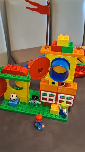How To Build Lego playground building Blocks DIY Asrm Sounds #legolife #legoxtra #legocreator