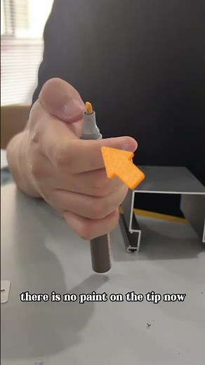 How to use touch-up paint on windows and doors. (in just 5 minutes)