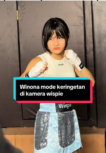 Winona Keringetan di Kamera Wispie - Siap Tantang Cimoy
