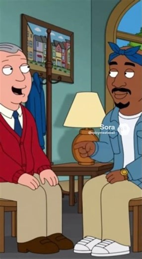 Family Guy “Like that time Mr. Rogers teamed up with Tupac” | Ai Version