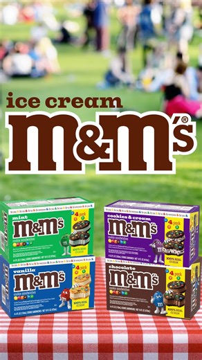 Ice Cream Sandwiches Picnic = Perfect spring Sunday! | M&M'S USA
