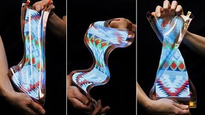 LG Unveils Futuristic Screen That Stretches and Twists