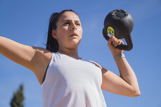 Use the bottoms-up kettlebell press for seriously strong shoulders and a stable core – here's how