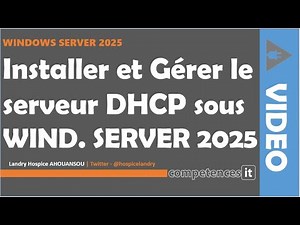 251# Windows Server 2025 - 10. Install and configure a DHCP server
