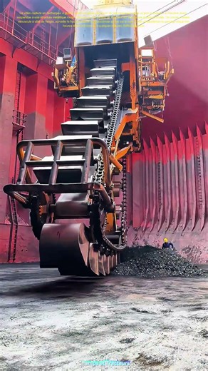 Godets en chaîne : quand la machine avale des montagnes de charbon