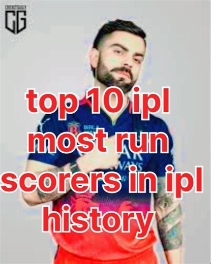 top 10 most run scorer in ipl history #cricket #shortsfeed #shorts