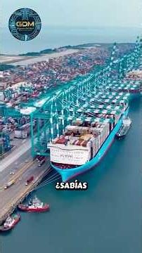 One of the largest containers on the planet #maersk #giants of the sea #oceans #ship