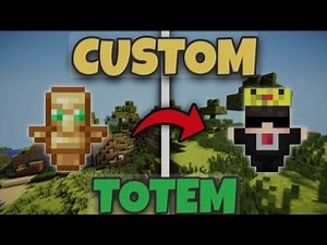 how to Download custom totem in minecraft 1.21