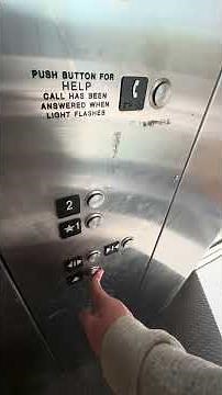 2008 Schindler 330A hydraulic parking elevator at Crabtree Valley Mall, Raleigh NC (Short) (2026)
