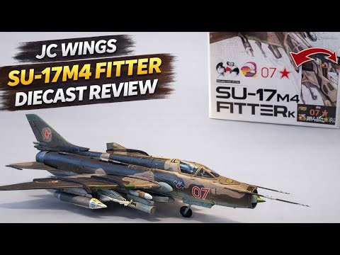 JC Wings Sukhoi Su-17M4 | Soviet Afghan War 1988 | 1:72 Diecast Model Review