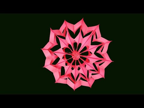 Beautiful 3D Snowflake for Christmas Decor