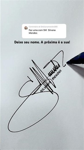 Como criar uma Assinatura Bonita e Segura? #signature #tutorial #art #calligraphy #letras