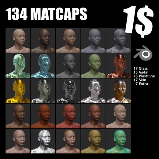Blender Matcaps