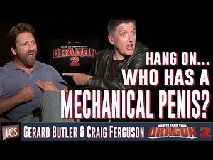 Craig Ferguson, Gerard Butler Exclusive Interview - How to Train Your Dragon 2