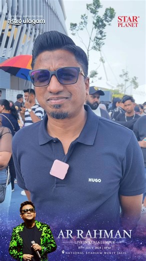 The much-awaited concert of AR Rahman LIVE in KL 2024 is all set to bring down the Bukit Jalil, tonight!Astro Ulagam is the official media partner for AR Rahman Live In Kuala Lumpur 2024!#ARRUlagam #arrahmanliveinKL2024 #starplanet | Astro Ulagam