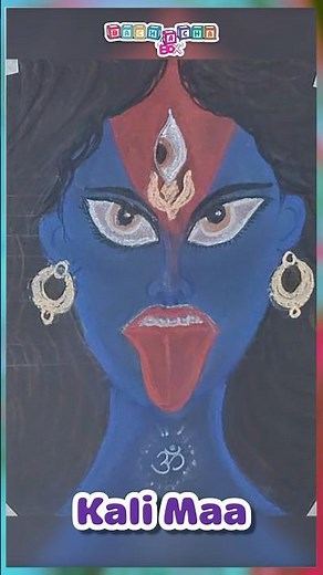 How to Draw Kali Maa | Step-by-Step Goddess Kali Drawing Tutorial | Easy Drawing Lesson