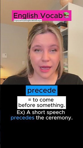 What is the difference between precede and proceed?