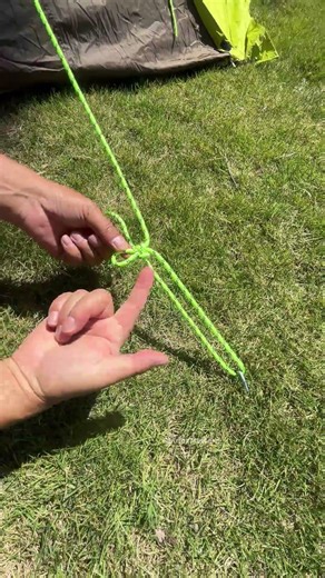 Nice! New Knot For Camping!