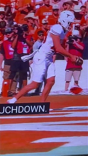 TEXAS VS OKLAHOMA PUNT BLOCK FOR TOUCHDOWN #collegefootball