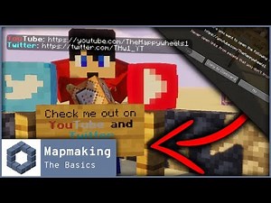Mapmaking The Basics #5 - Clickable Signs & Telllraw | Minecraft Java Edition