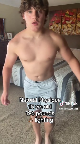 Natural Physique Journey of a 15-Year-Old Bodybuilder