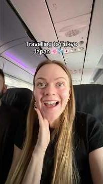 Travelling to Tokyo Japan!! ✈️🇯🇵 #japan #tokyo #travelvlog
