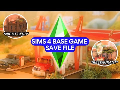 BRAND NEW SIMS 4 BASE GAME SAVE FILE EVERY SIMMER NEEDS! (FILLED WITH DIVERSITY AND INCREDIBLE LOTS)