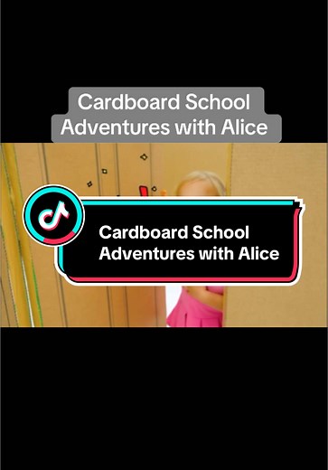 Cardboard School Adventures with Alice: Engaging Learning Fun