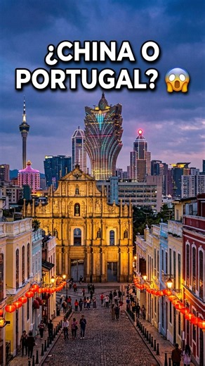 Why Does Macau Look Like Two Cities in One? 🇨🇳😱