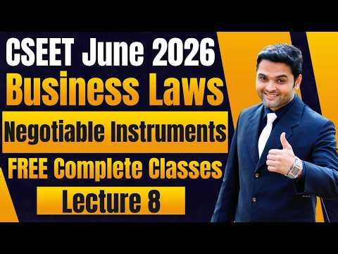 FREE CSEET Business Laws Classes | Introduction of Law | Lecture 1 | CSEET June 2026 FREE Classes