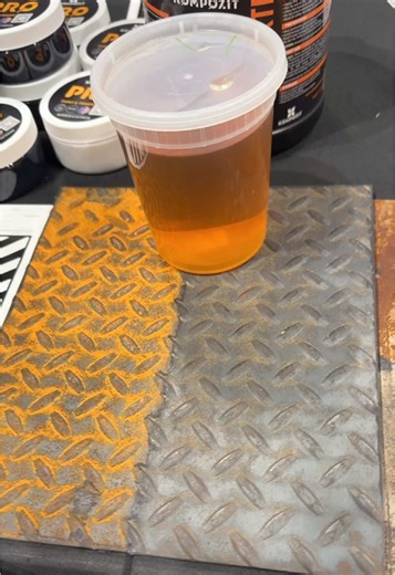 Water Based Rust Remover! #cooltools #rust #toolsofthetrade #tradeshow #innovation