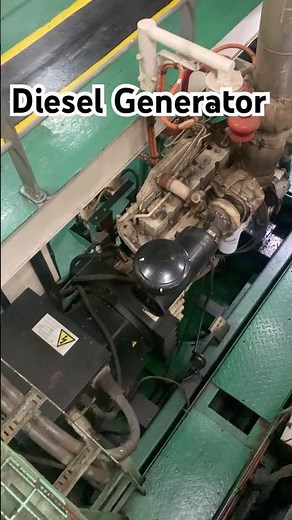 Starting Diesel Generator #dieselgenerator #genset #dieselengine #electrician #generatorset