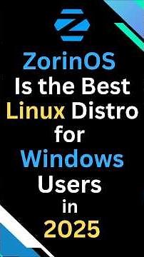 ZorinOS Is the Best Linux Distro for Windows Users in 2025 #zorinos #linux