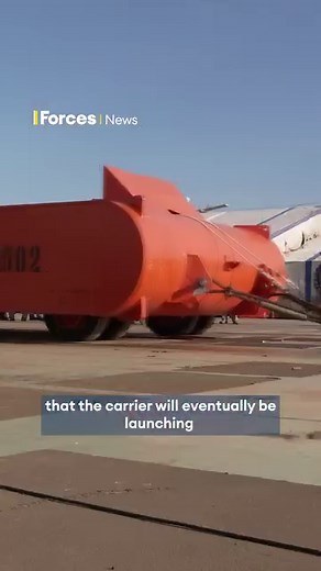 20K views · 137 reactions | This is how you test a new aircraft carrier’s catapult system  36,000kg vehicles are propelled into the water from the USS John F. Kennedy to simulate the weight of an aircraft that the carrier will soon be launching ✈️  Watch here ⬆️ #Navy #USNavy #troops #sailors #sailor #UnitedStates #USA #aircraftcarrier #carrier #USSJohnFKennedy #deadload #testing #training #drills #exercises #forcesnews #news #journalism | Forces News | Facebook
