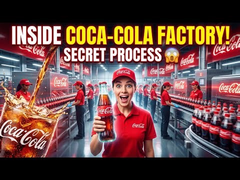 Inside Coca-Cola Factory – How Coca-Cola Is Made (Full Process) 😱