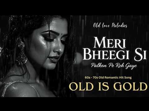 Meri Bheegi Bheegi Si | 60s–70s Style Sad Romantic Song | Old Bollywood Vibes