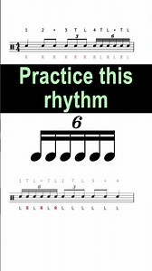 Sextuplet Rhythm Exercise @ 72 bpm