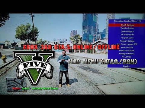 Xbox 360 GTA 5 1.43 Mod Menu Online/Offline + Download