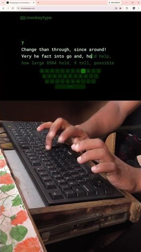 🔥 89 WPM Typing Speed Challenge #fasttyping #raushantypingmaster