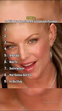 2003: Hits That Dominated the Year #2003 #throwbacksongs