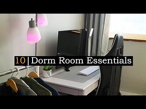10 College Dorm Room Essentials 2020 | College Dorm Essentials For Guys