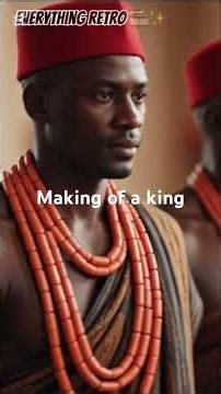 A King Is Chosen by the Ancestors: Inside Africa’s Sacred Coronation Ritual #africanworldheritaged