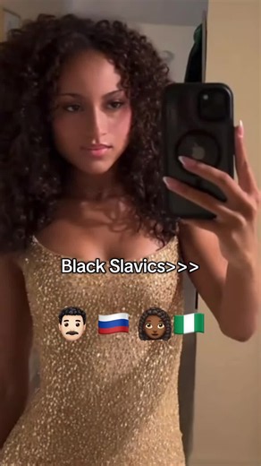 Black Slavic >> mixed Nigerians their mothers are Nigerian 🇳🇬. Disclaimer: I know Hungarians aren’t Slavic BUT It shares borders with Slavic countries which has led to shared regional foods and history. #mixednigerians #slavic #slavicmix #blackslavs #mixedgirl